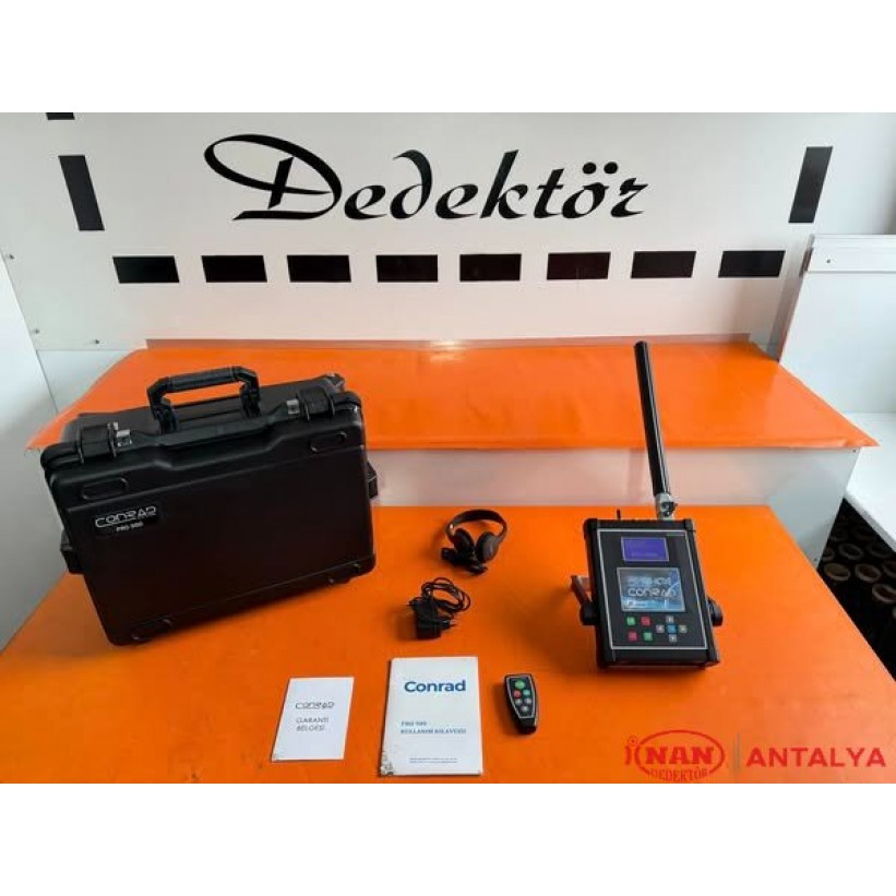 CONRAD PRO 900 YER ALTI GÖRÜNTÜLEME CİHAZI İKİNCİ EL 1 AYLIK SIFIR AYARINDA PAZARLIKSIZ - Tr Dedektör 0532 221 0974