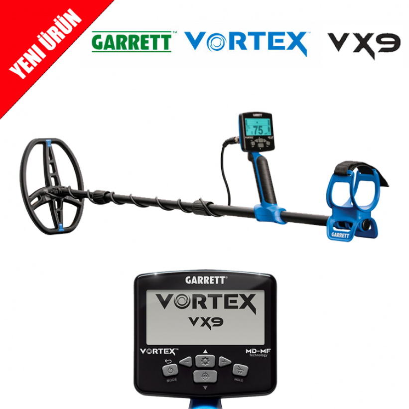 Garrett Vortex VX9 Dedektör - Tr Dedektör 0532 221 0974 Garrett Vortex VX9 Dedektör - Tr Dedektör 0532 221 0974