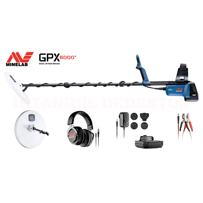 MİNELAB GPX 6000 Dedektör - Tr Dedektör 0532 221 0974