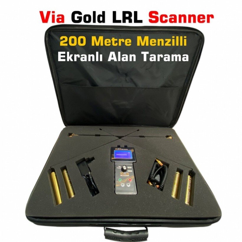 Alan Tarama Cihazı Via Gold Lrl Scanner - Tr Dedektör 0532 221 0974