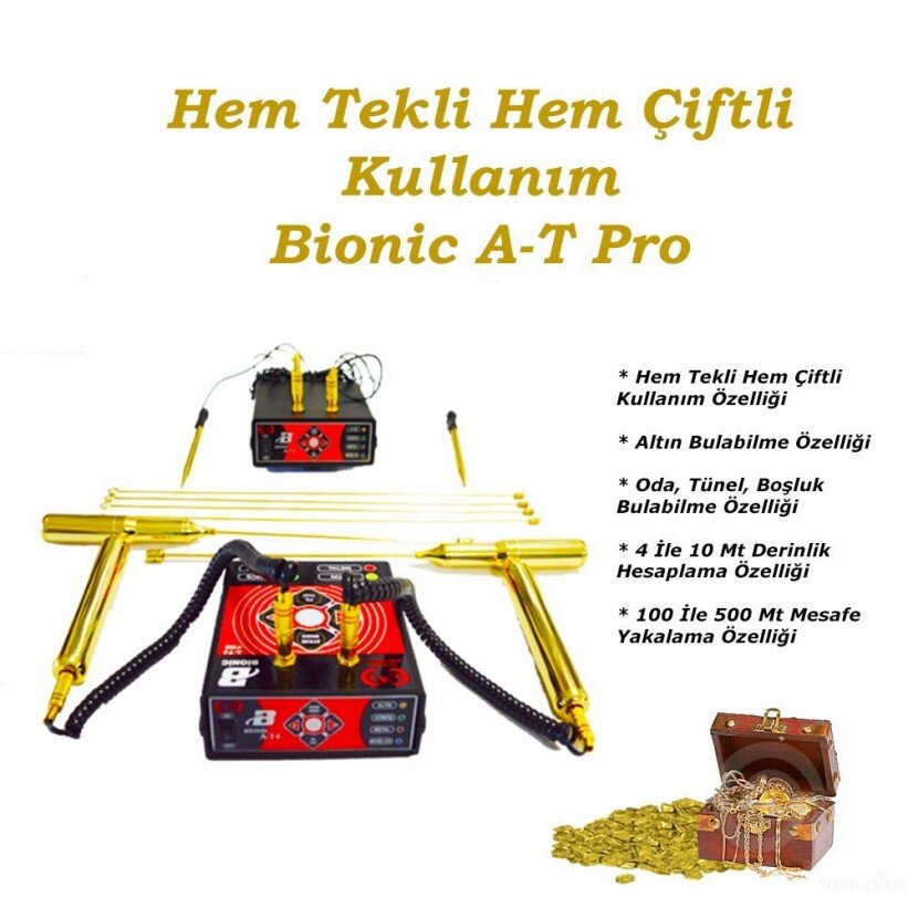 Bionic A-T-Pro Alan Tarama Cihazı - Tr Dedektör 0532 221 0974