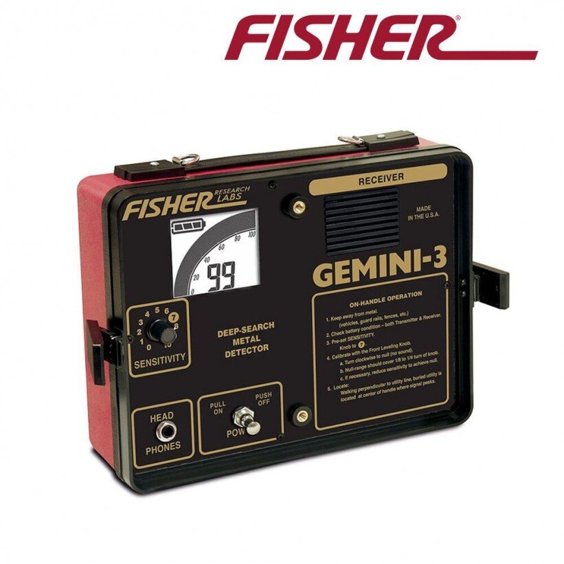 Fisher Gemini 3 Metal Dedektör - Tr Dedektör 0532 221 0974