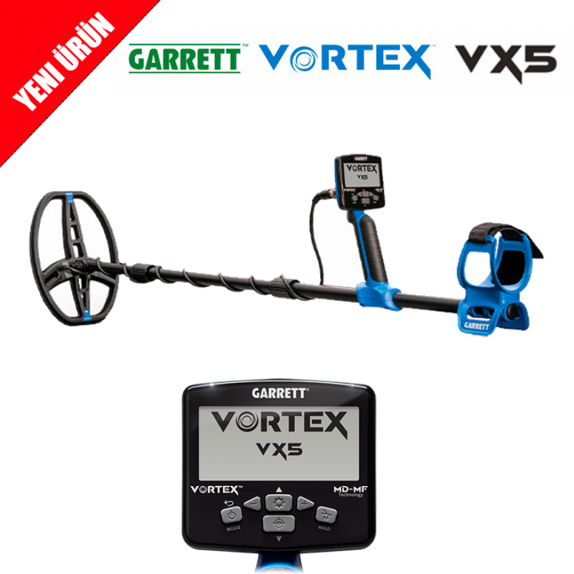 Garrett Vortex VX5 Dedektör - Tr Dedektör 0532 221 0974