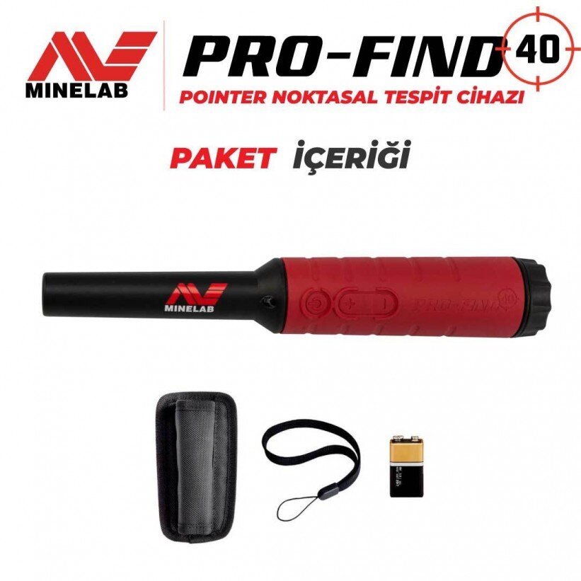 Minelab Dedektör Pro Find 40 Pinpointer - Tr Dedektör 0532 221 0974