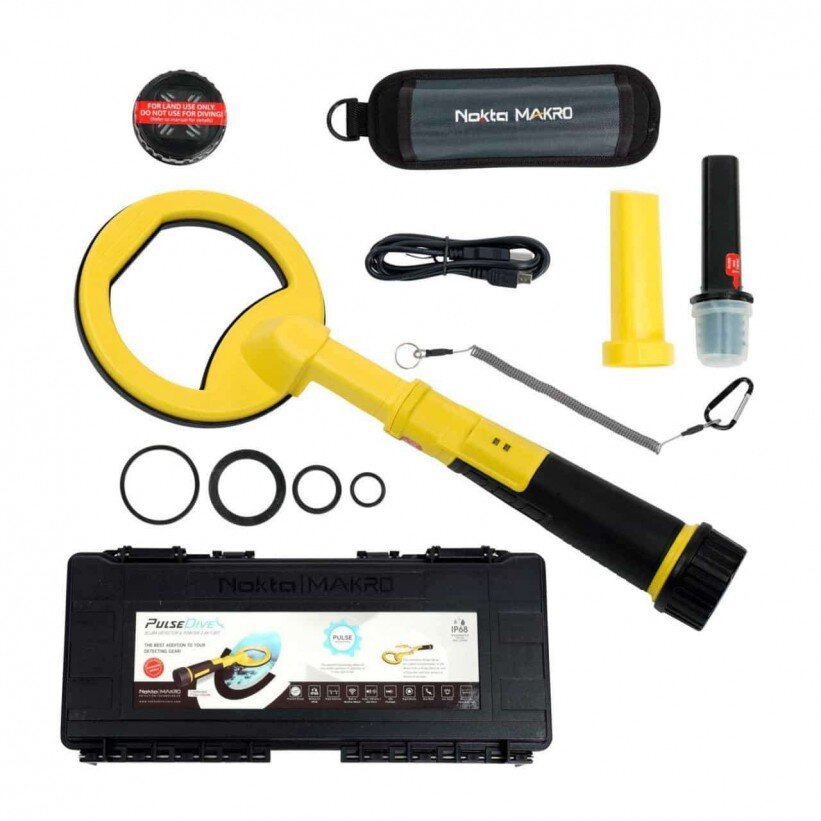 Nokta Makro PulseDive Scuba Dedektörü Sarı - Tr Dedektör 0532 221 0974
