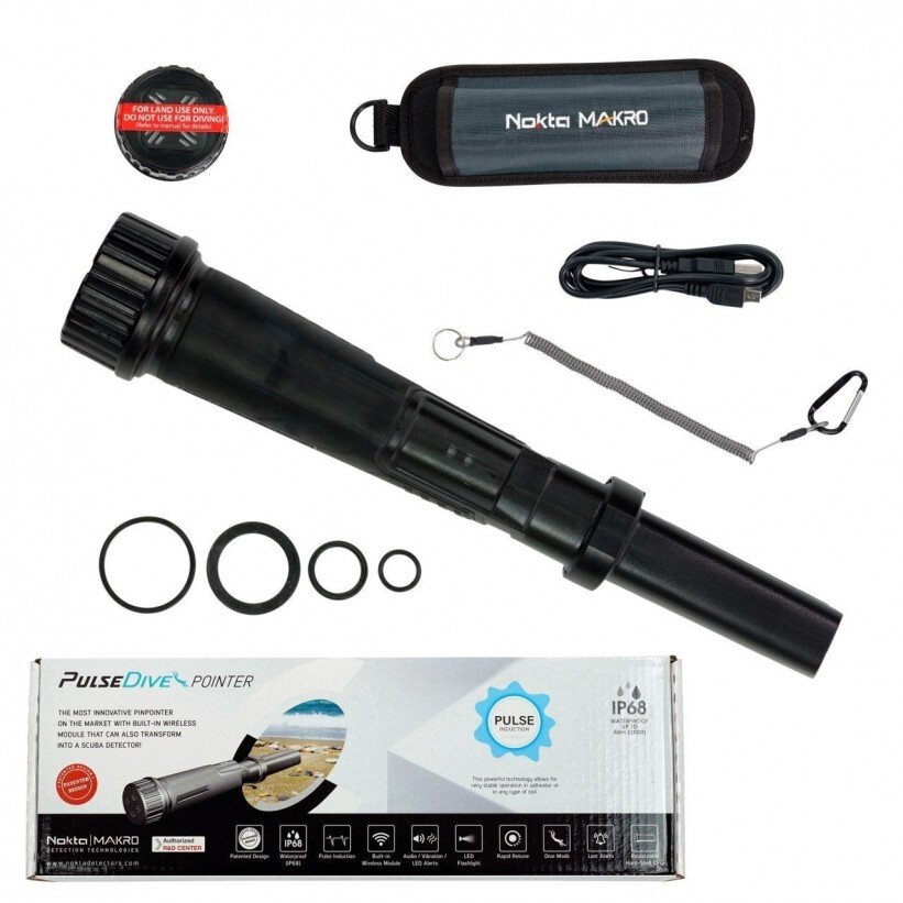 PulseDive Pointer Siyah - Tr Dedektör 0532 221 0974