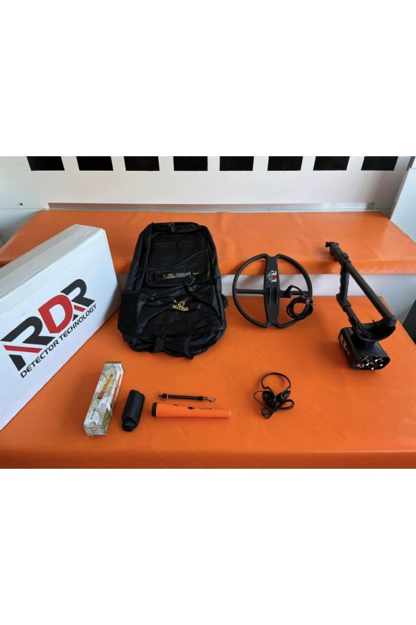 RDR DEEP PRO Dedektör 32 CM BAŞLIKLI ÇANTA VE GP POİNTER HEDİYE - Tr Dedektör 0532 221 0974