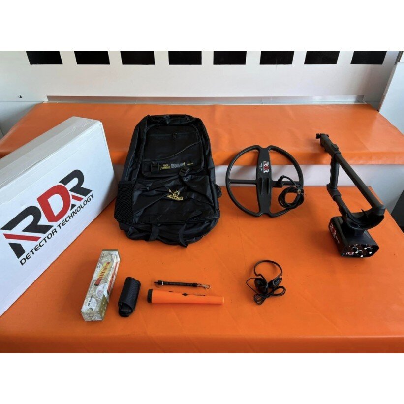 RDR DEEP PRO Dedektör 32 CM BAŞLIKLI ÇANTA VE GP POİNTER HEDİYE - Tr Dedektör 0532 221 0974