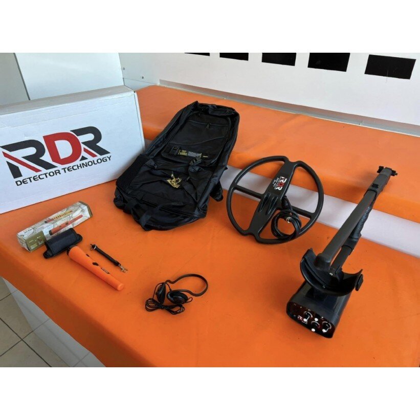 RDR DEEP PRO Dedektör 32 CM BAŞLIKLI ÇANTA VE GP POİNTER HEDİYE - Tr Dedektör 0532 221 0974