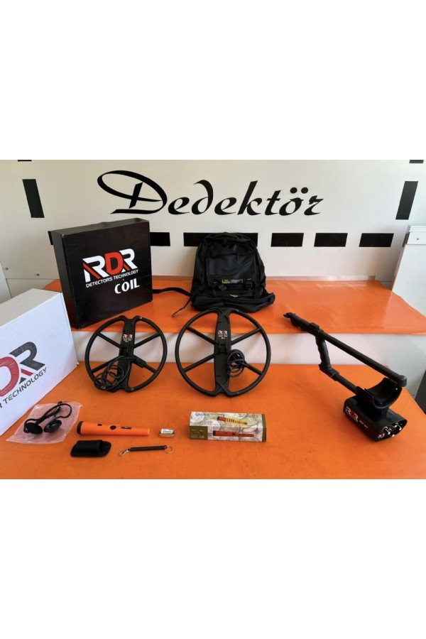 RDR DEEP PRO Dedektör 32CM VE 38CM ÇİFT BAŞLIKLI SIFIR - Tr Dedektör 0532 221 0974