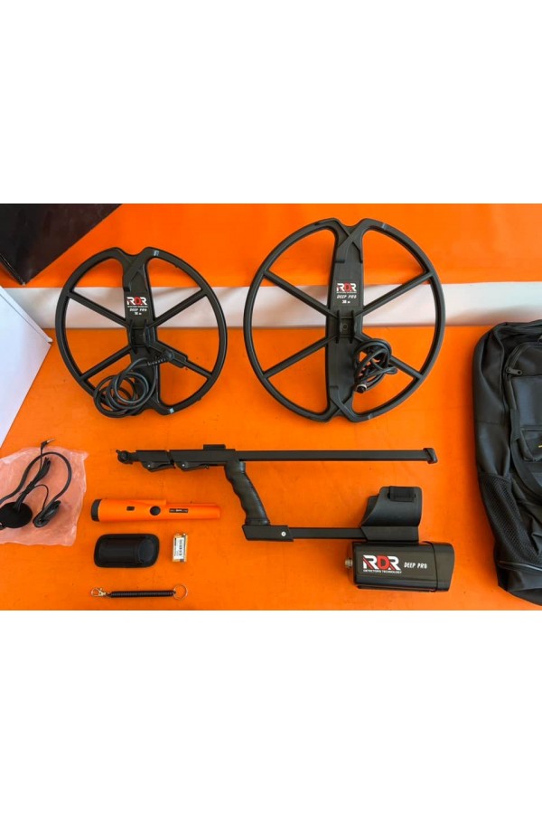 RDR DEEP PRO Dedektör 32CM VE 38CM ÇİFT BAŞLIKLI SIFIR - Tr Dedektör 0532 221 0974