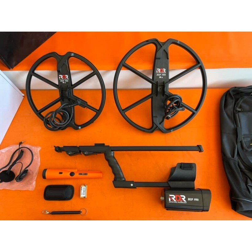 RDR DEEP PRO Dedektör 32CM VE 38CM ÇİFT BAŞLIKLI SIFIR - Tr Dedektör 0532 221 0974
