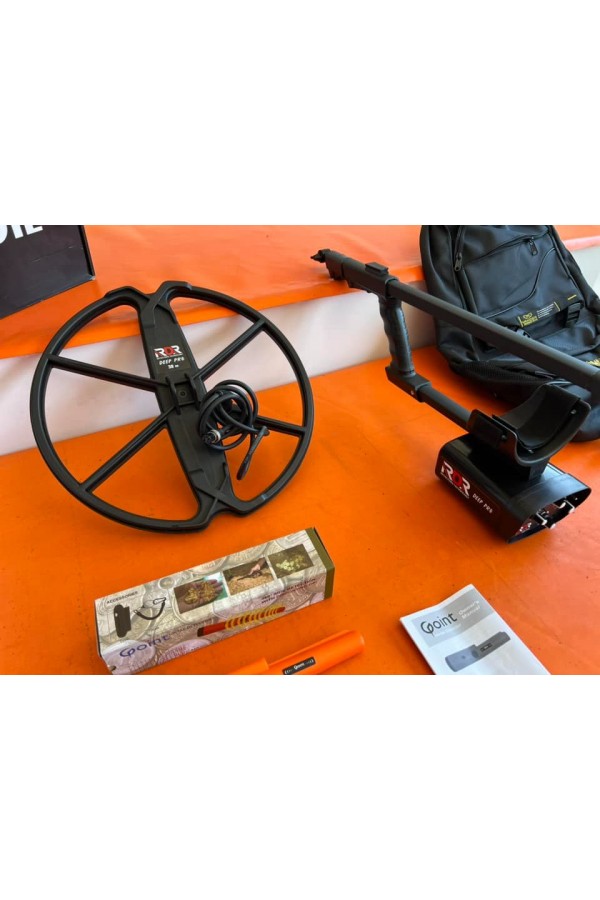 RDR DEEP PRO Dedektör 38CM BAŞLIKLI SIFIR - Tr Dedektör 0532 221 0974