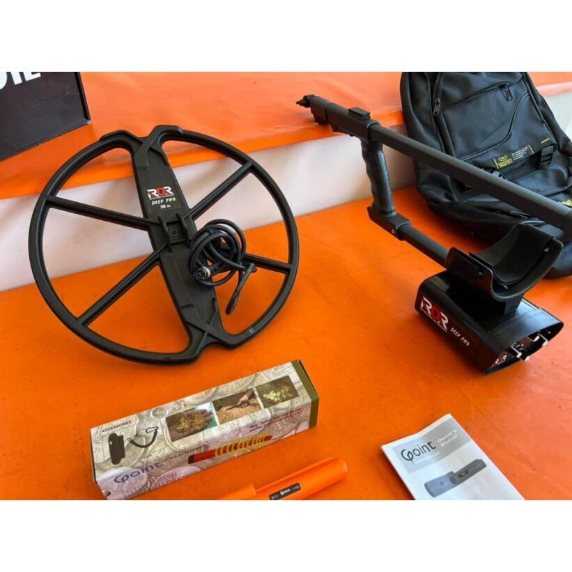 RDR DEEP PRO Dedektör 38CM BAŞLIKLI SIFIR - Tr Dedektör 0532 221 0974
