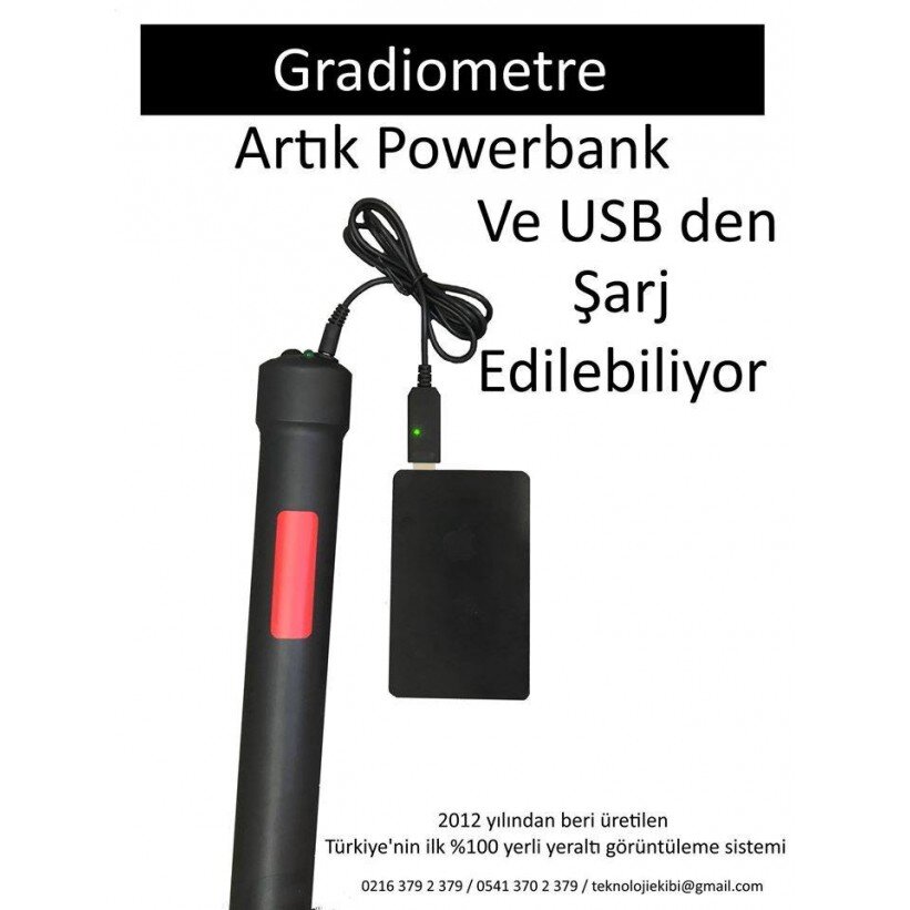 Teknoloji Ekibi Android Gradiometre - Tr Dedektör 0532 221 0974