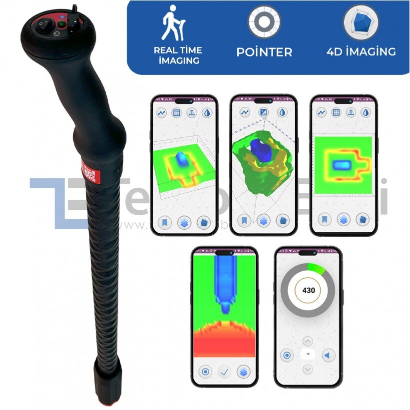 Teknoloji Ekibi TreasureMeter TM1 - Tr Dedektör 0532 221 0974