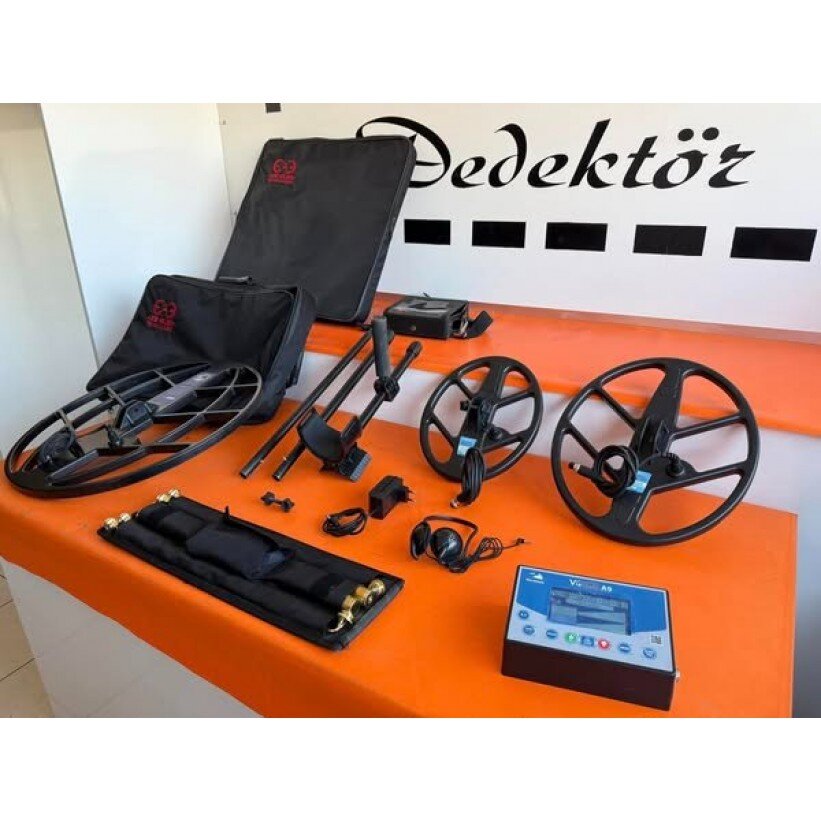 VIA GOLD A9 Dedektör 3 BAŞLIKLI ALAN TARAMALI FULL SETT SIFIRDAN FARKSIZ BU FİYATA KAÇMAZ PAZARLIKSIZ - Tr Dedektör 0532 221 0974