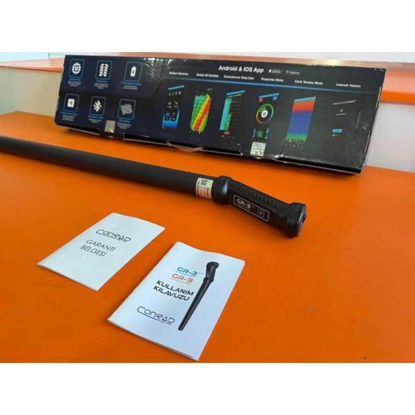 CONRAD GR3 PLUS YER ALTI GÖRÜNTÜLEME CİHAZI SIFIR AYARINDA BU FİYATA KAÇMAZ PAZARLIKSIZ - Tr Dedektör 0532 221 0974 CONRAD GR3 PLUS YER ALTI GÖRÜNTÜLEME CİHAZI SIFIR AYARINDA BU FİYATA KAÇMAZ PAZARLIKSIZ - Tr Dedektör 0532 221 0974