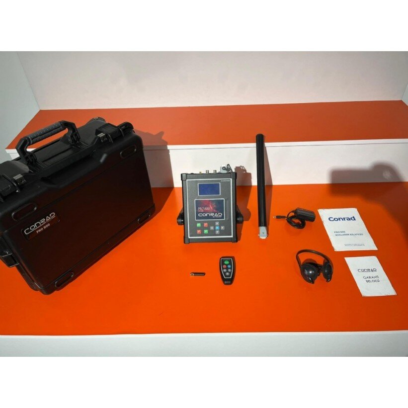 CONRAD PRO 800 YER ALTI GÖRÜNTÜLEME CİHAZI BU FİYATA KAÇMAZ PAZARLIKSIZ - Tr Dedektör 0532 221 0974