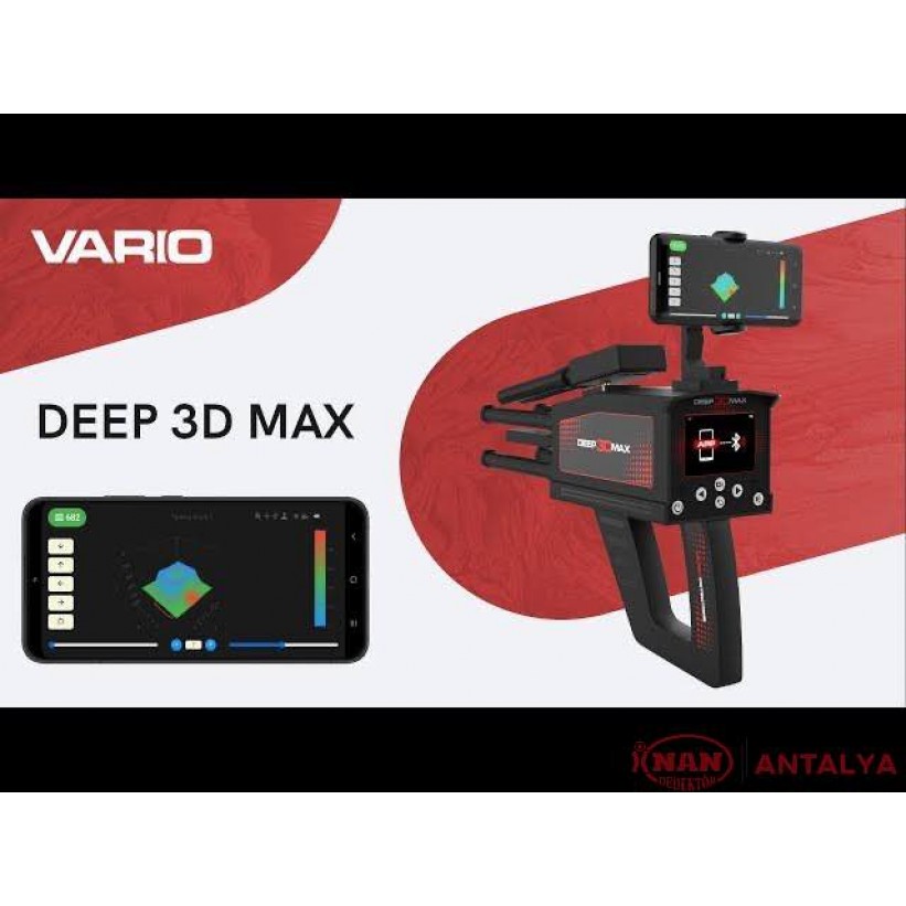 DEEP 3D MAX YER ALTI GÖRÜNTÜLEME VE ALAN TARAMA CİHAZI CİHAZI SIFIR