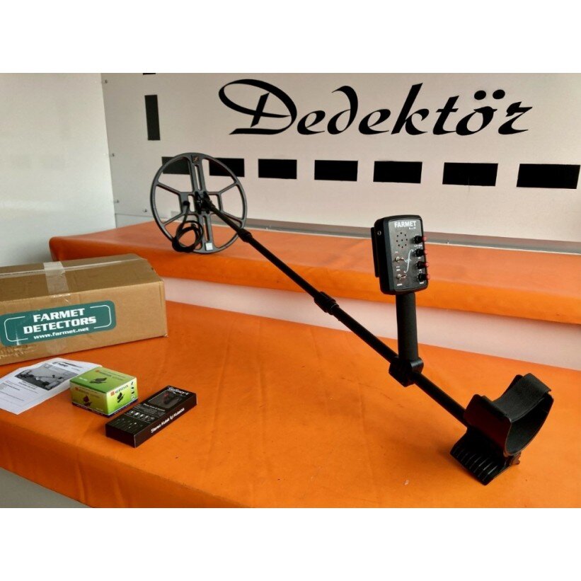 FARMET 8.18 ÇİFT FREKANSLI VLF Dedektör - Tr Dedektör 0532 221 0974