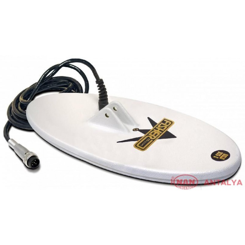 Fisher Gold Bug 2 14``Elliptical Search Başlık 2 mt Kablo İle Fisher Gold Bug 2 14``Elliptical Search Başlık 2 mt Kablo İle