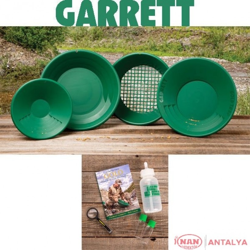 Garrett DE LUXE GOLD PAN Kit Trap