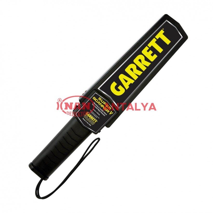 Garrett Dedektör Super Scanner V - Üst Arama Dedektörü - Tr Dedektör 0532 221 0974