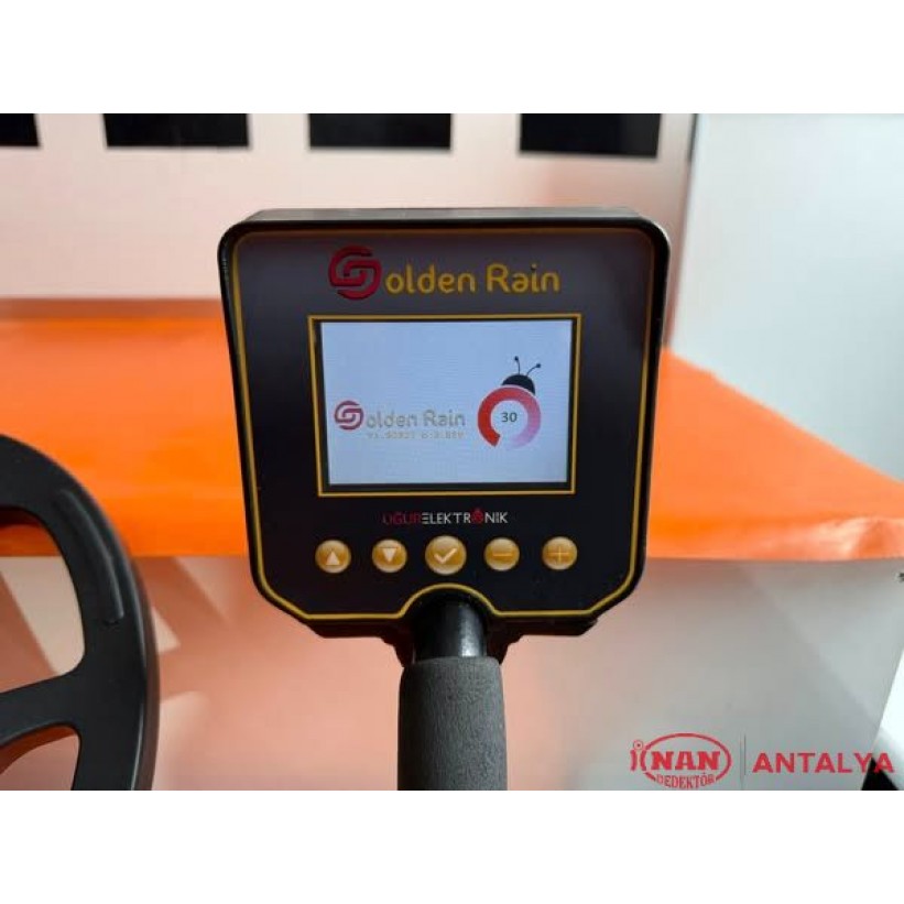GOLDEN RAİN Dedektör İKİNCİ EL ÇİFT BAŞLIKLI TEMİZ BU FİYATA KAÇMAZ PAZARLIKSIZ - 0532 221 0974
