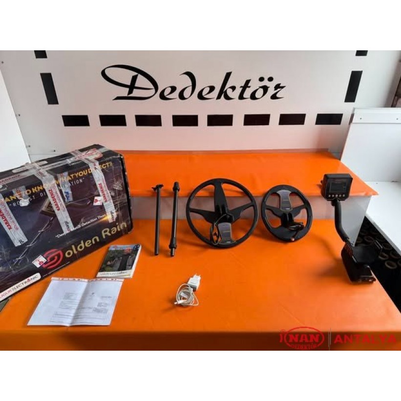 GOLDEN RAİN Dedektör İKİNCİ EL ÇİFT BAŞLIKLI TEMİZ BU FİYATA KAÇMAZ PAZARLIKSIZ - 0532 221 0974