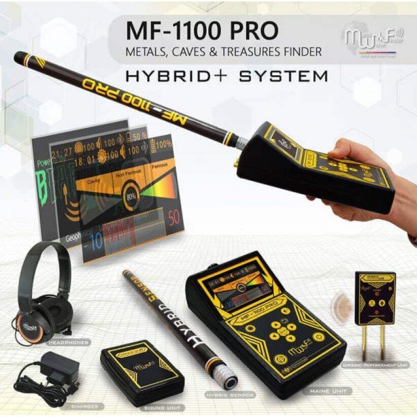 MF-1100 Pro Alan Tarama Pro Paket - Tr Dedektör 0532 221 0974