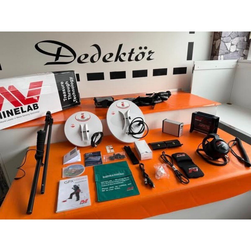 MİNELAB GPX 5000 ÇİFT BAŞLIKLI 1 AYLIK CİHAZ SEDECE 2 KERE KULLANILMIŞ BU FİYATA BU CİHAZ KAÇMAZ SIFIR DİYE ALINIR PAZARLIKSIZ - Tr Dedektör 0532 221 0974