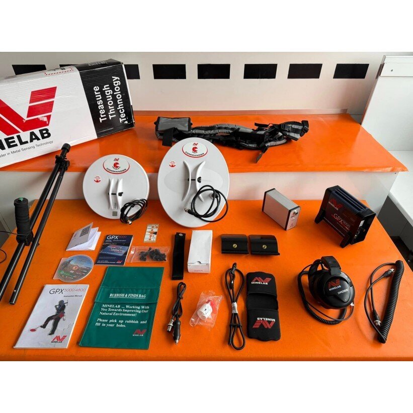 MİNELAB GPX 5000 ÇİFT BAŞLIKLI 1 AYLIK CİHAZ SEDECE 2 KERE KULLANILMIŞ BU FİYATA BU CİHAZ KAÇMAZ SIFIR DİYE ALINIR PAZARLIKSIZ - Tr Dedektör 0532 221 0974