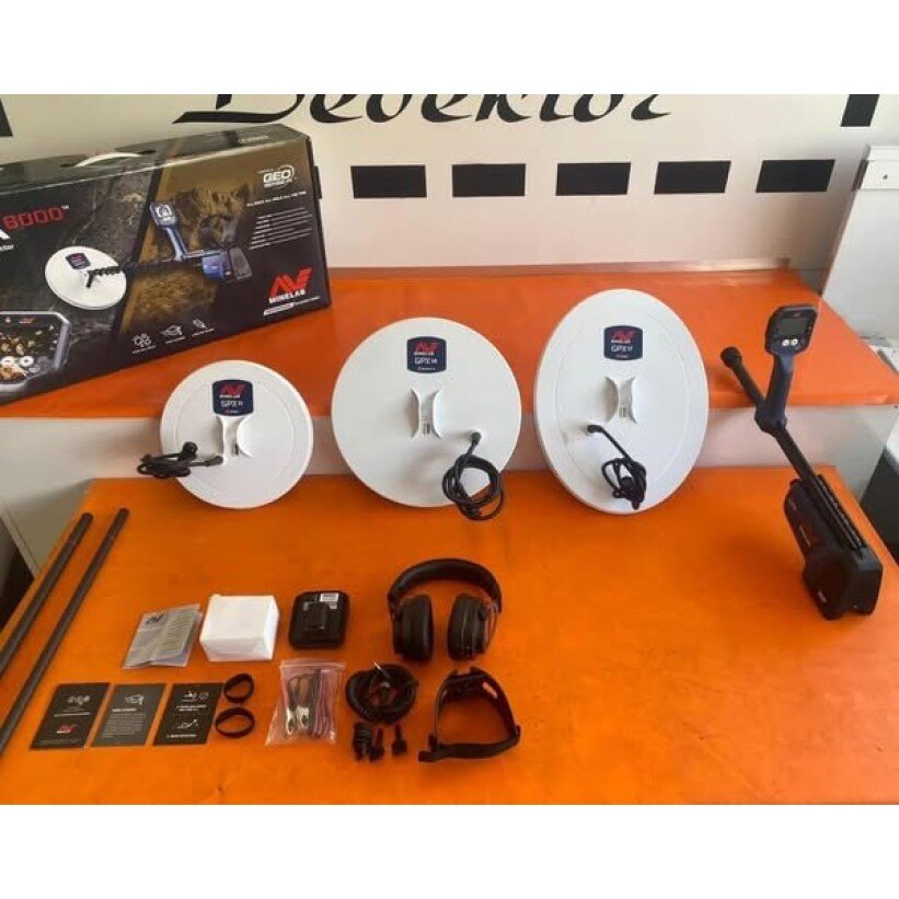 MİNELAB GPX 6000 Dedektör 3 BAŞLIK 20 AY GARANTİSİ DEVAM EDİYOR BU FİYATA KAÇMAZ SIFIRDAN FARKSIZ- Tr Dedektör 0532 221 0974