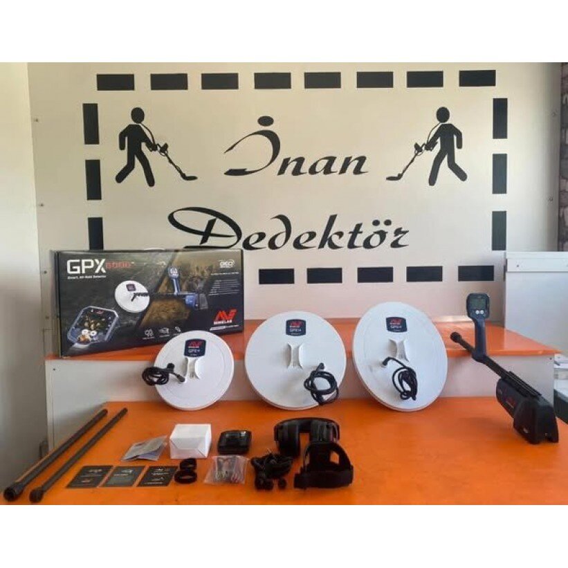 MİNELAB GPX 6000 Dedektör 3 BAŞLIK 20 AY GARANTİSİ DEVAM EDİYOR BU FİYATA KAÇMAZ SIFIRDAN FARKSIZ- Tr Dedektör 0532 221 0974