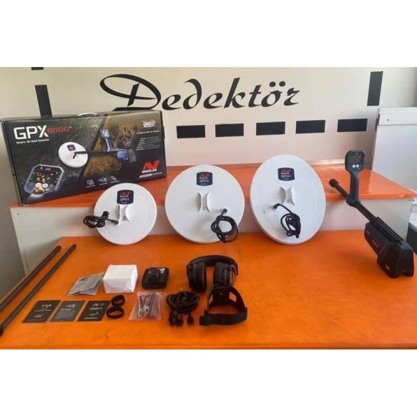 MİNELAB GPX 6000 Dedektör 3 BAŞLIK 20 AY GARANTİSİ DEVAM EDİYOR BU FİYATA KAÇMAZ SIFIRDAN FARKSIZ- Tr Dedektör 0532 221 0974