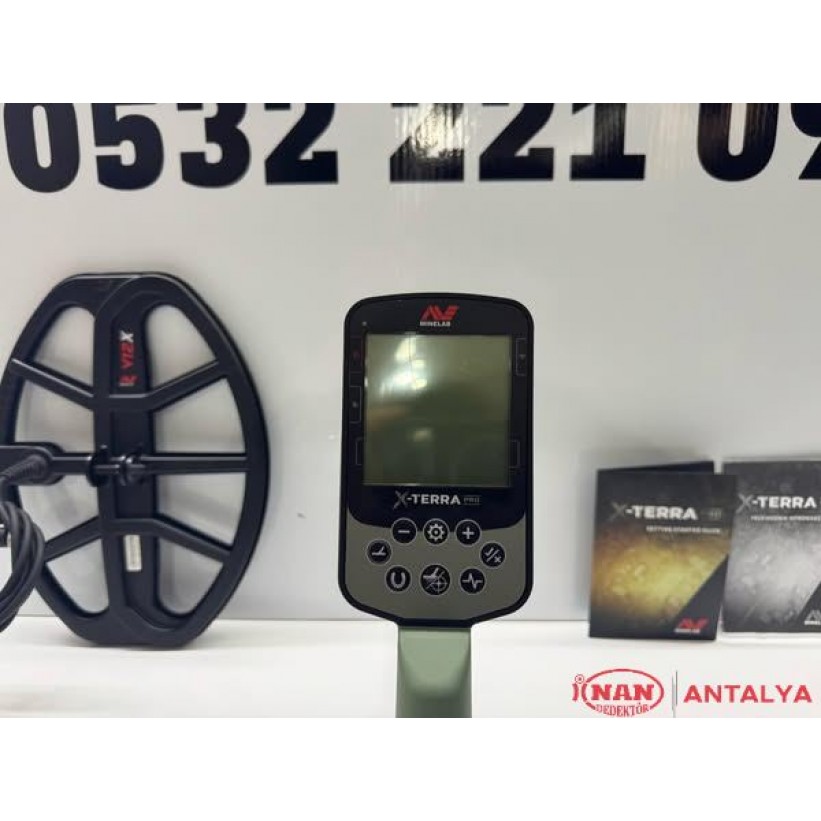 MİNELAB X-TERRA PRO İKİNCİ EL TERTEMİZ SIFIR AYARINDA BU FİYATA KAÇMAZ ÇİZİK DAHİ YOK! - 0532 221 0974