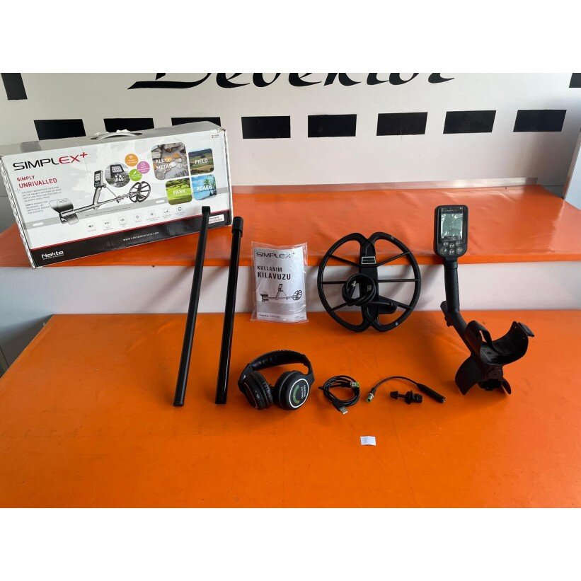 NOKTA SİMPLEX Dedektör BLUETOOTH KULAKLIKLI BU CİHAZ BU FİYATA KAÇMAZ - Tr Dedektör 0532 221 0974