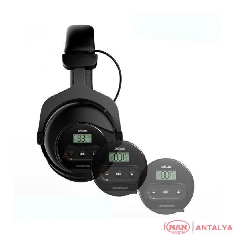 Quest Dedektör XP Deus WS4 Pod için Quest HD Kablosuz Kulaklık