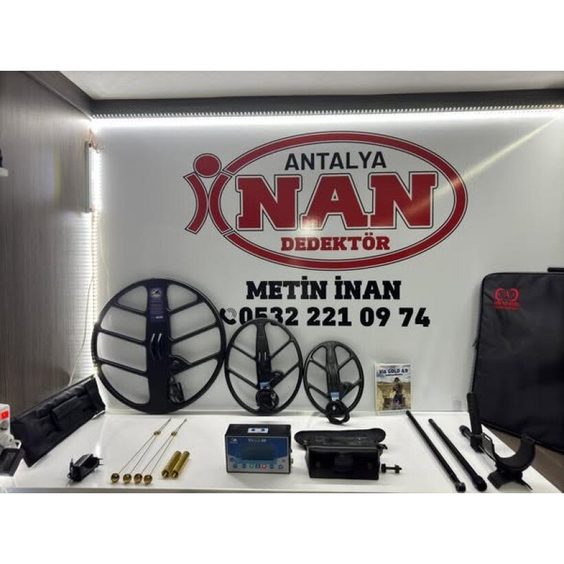 VIA GOLD A9 Dedektör 3 BAŞLIKLI ALAN TARAMALI FULL SETT SIFIRDAN FARKSIZ BU FİYATA KAÇMAZ! - Tr Dedektör 0532 221 0974