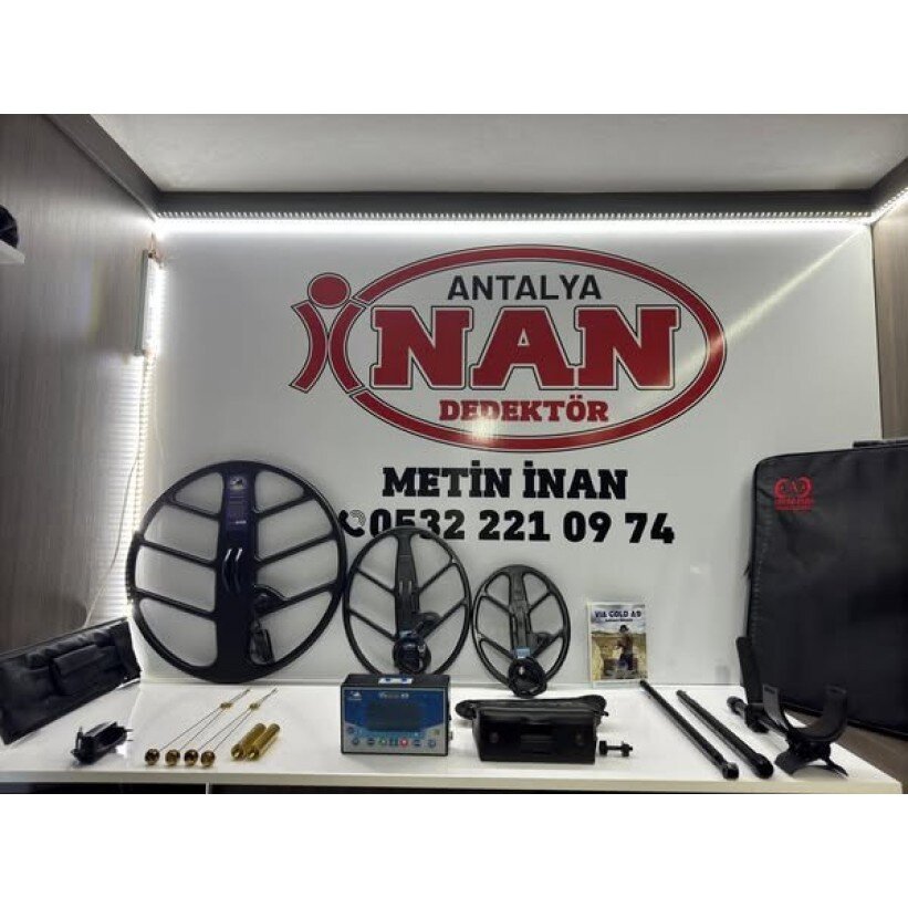 VIA GOLD A9 Dedektör 3 BAŞLIKLI ALAN TARAMALI FULL SETT SIFIRDAN FARKSIZ BU FİYATA KAÇMAZ! - Tr Dedektör 0532 221 0974