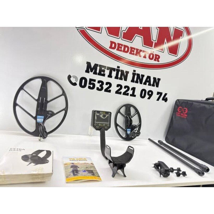 VİA GOLD Dedektör ÇİFT BAŞLIKLI TERTEMİZ ÇİZİK DAHİ YOK BU FİYATA KAÇMAZ!  - Tr Dedektör 0532 221 0974