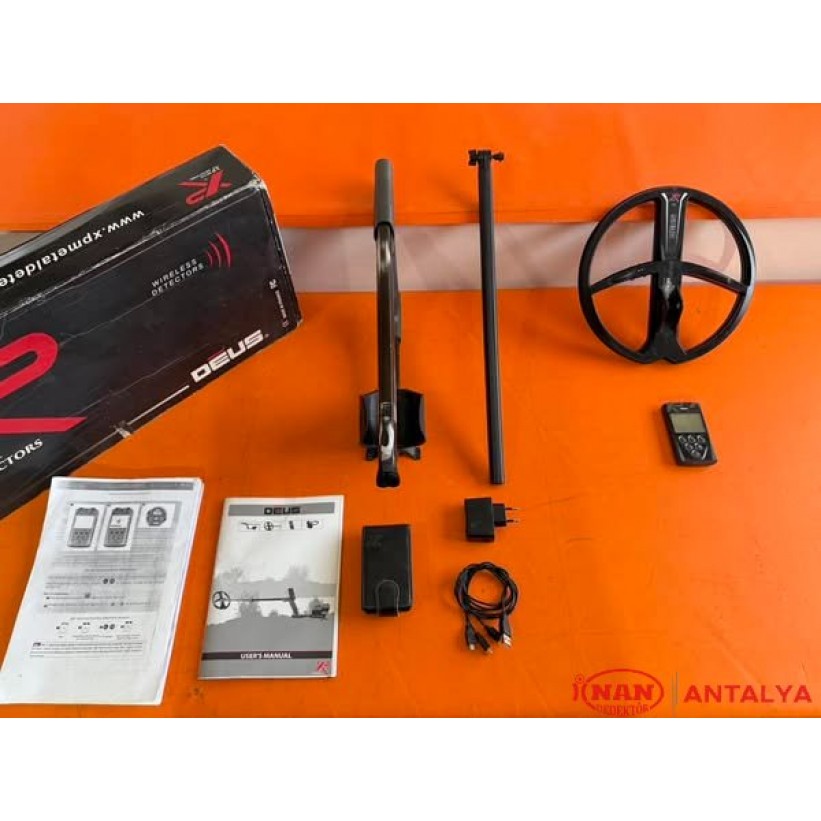 XP DEUS 1 İKİNCİ EL 28 CM BAŞLIKLI Dedektör BU FİYATA KAÇMAZ - Tr Dedektör 0532 221 0974