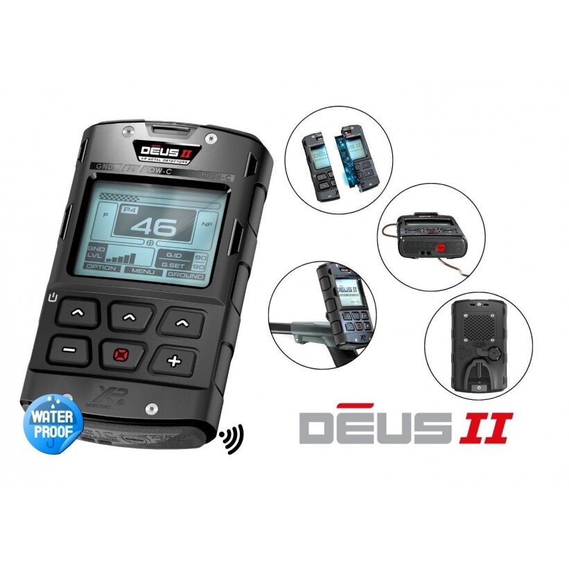 XP DEUS 2 - Ana Kontrol Ünitesi BH-01 Kemik İletimli Kulaklık 22cm FMF Başlık - Tr Dedektör 0532 221 0974