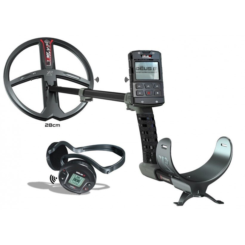 XP DEUS 2 - Ana Kontrol Ünitesi WS6 Kablosuz Kulaklık 28cm FMF Başlık ile - Tr Dedektör 0532 221 0974