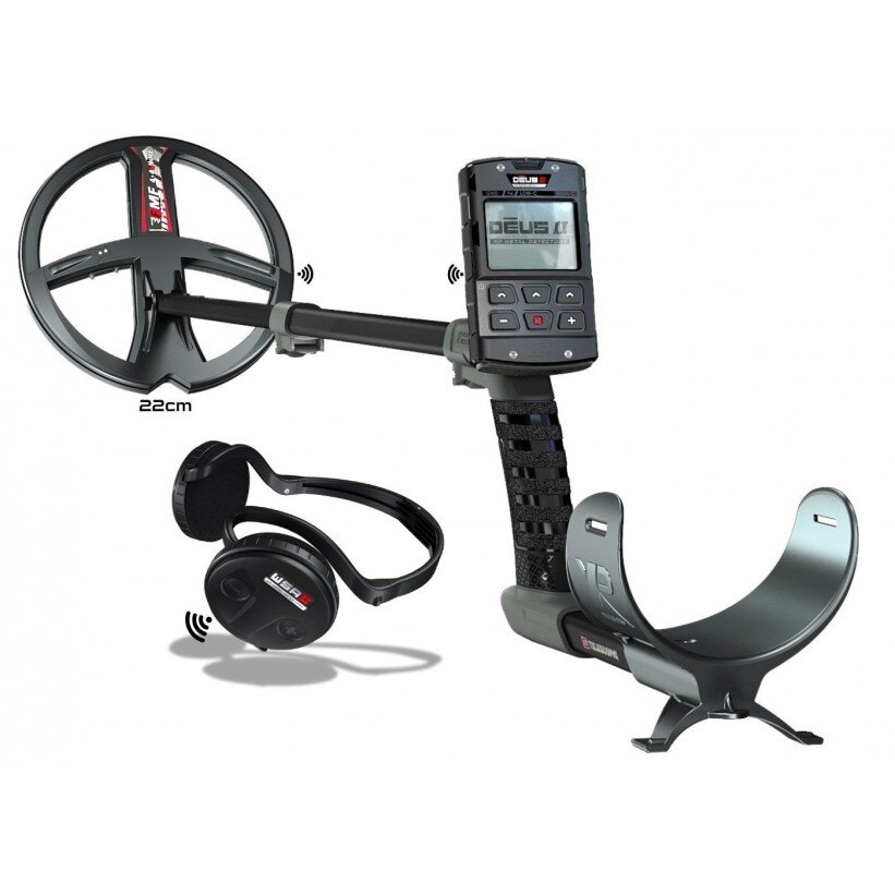 XP DEUS 2 - Ana Kontrol Ünitesi WSA2 Kablosuz Kulaklık 22cm FMF Başlık ile - Tr Dedektör 0532 221 0974