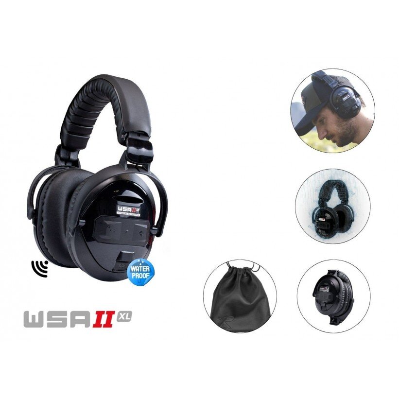 XP DEUS 2 - Ana Kontrol Ünitesi WSA2XL Kablosuz Kulaklık 34x28cm FMF Başlık ile - Tr Dedektör 0532 221 0974