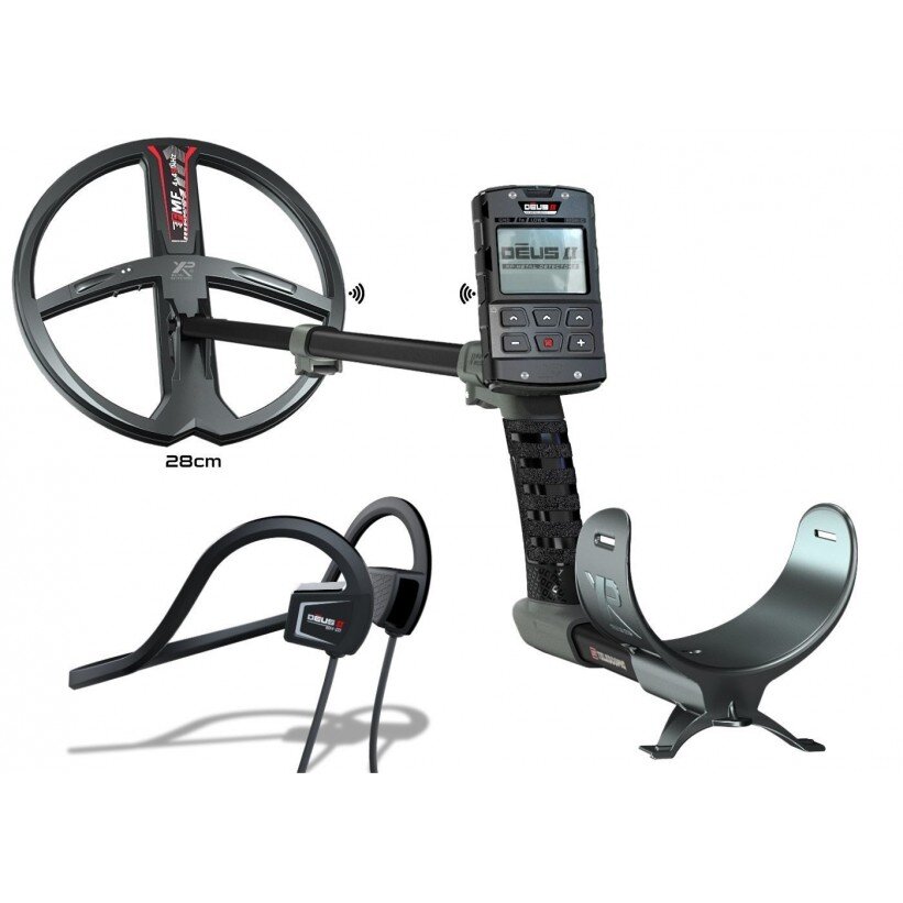 XP DEUS 2 Metal Dedektör - Ana Kontrol Ünitesi BH-01 Kemik İletimli Kulaklık 28cm FMF Başlık ile - Tr Dedektör 0532 221 0974