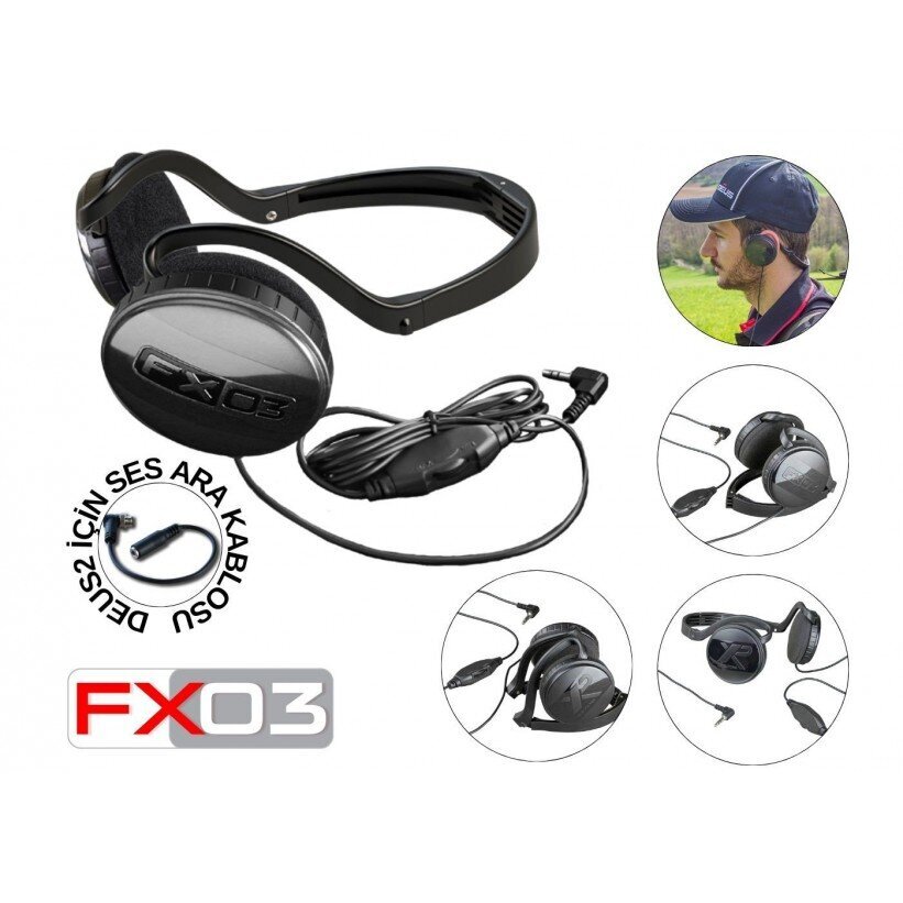 XP ORX - Ana Kontrol Ünitesi FX03 Kulaklık 28cm X35 Başlık ile - Tr Dedektör 0532 221 0974