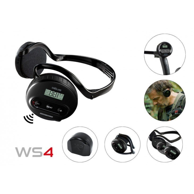 XP WS4 MASTER - WS4 Kulaklık 22cm HF Başlık - Tr Dedektör 0532 221 0974